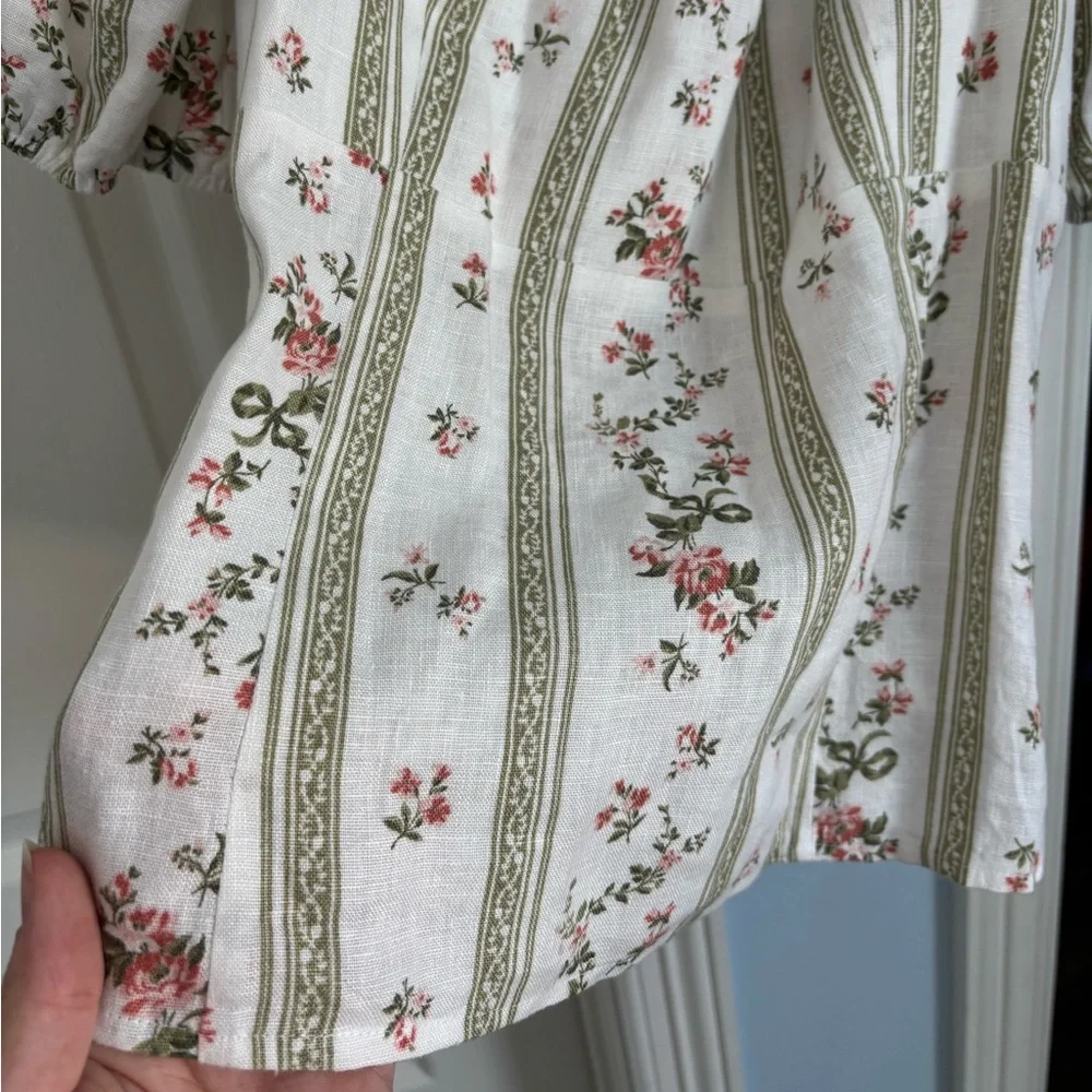 Reformation Arancini Top in Heath 12 - Picture 9 of 13